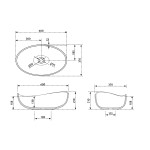 CSB821 Wave Basin 600mm 