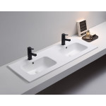 Ceramic top basin/ matte white or matte black 60,75,90,120cm OMB 900