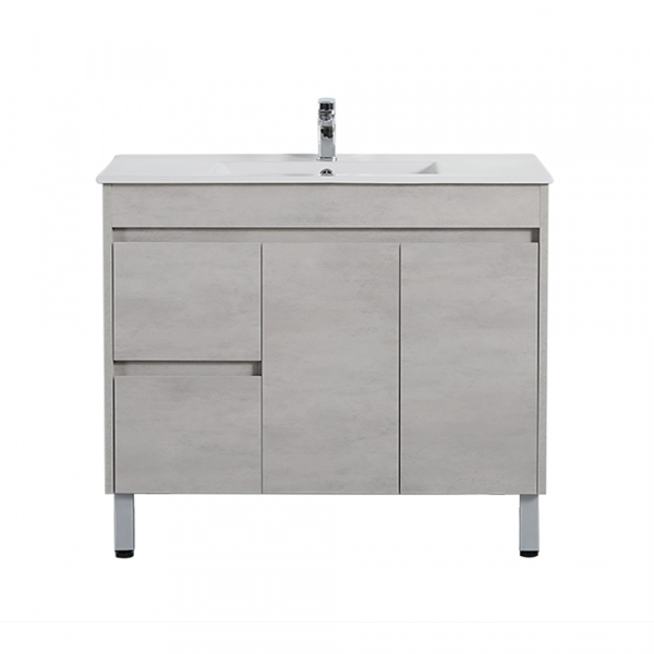 Nova Plywood cabinet- Concrete Grey 900mm