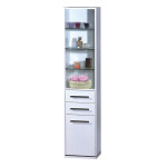 Revolving tallboy with mirror for sale 1830*400*400mm