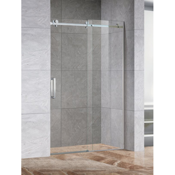 FK Frameless Wall to Wall Sliding door shower screen