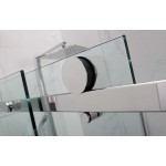 FK Frameless Wall to Wall Sliding door shower screen